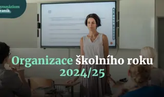 Organizace školního roku 2024/25 na Gymnáziu Braník