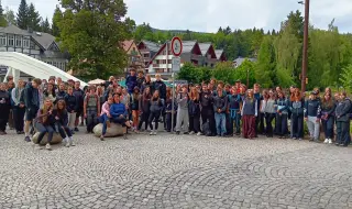 Výstup na Sněžku: studenti Gymnázia Braník zdolali nejvyšší českou horu