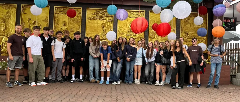 Prváci zahájili školní rok výletem do pražské SAPY