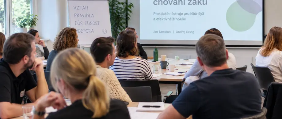 Pedagogové absolvovali školení Management chování žáků