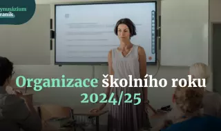 Organizace školního roku 2024/25 na Gymnáziu Braník