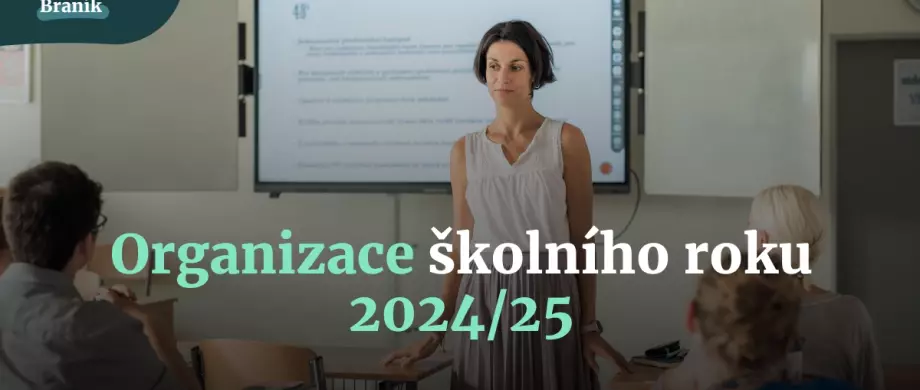 Organizace školního roku 2024/25 na Gymnáziu Braník